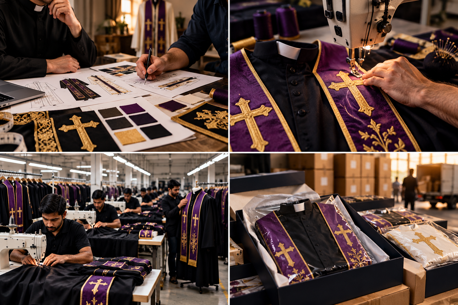 Crafting Clerical Garments Design to Delivery